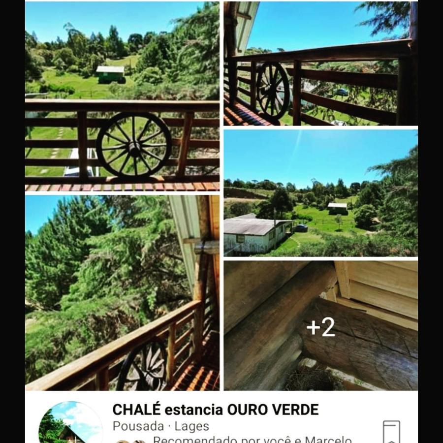 Chalé Estância Ouro Verde Lages Exterior foto