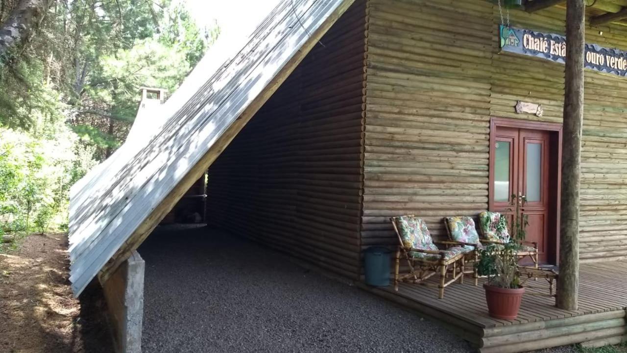 Chalé Estância Ouro Verde Lages Exterior foto